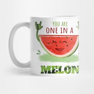 You Are One In A Melon - Fruit watermelon pun Mug